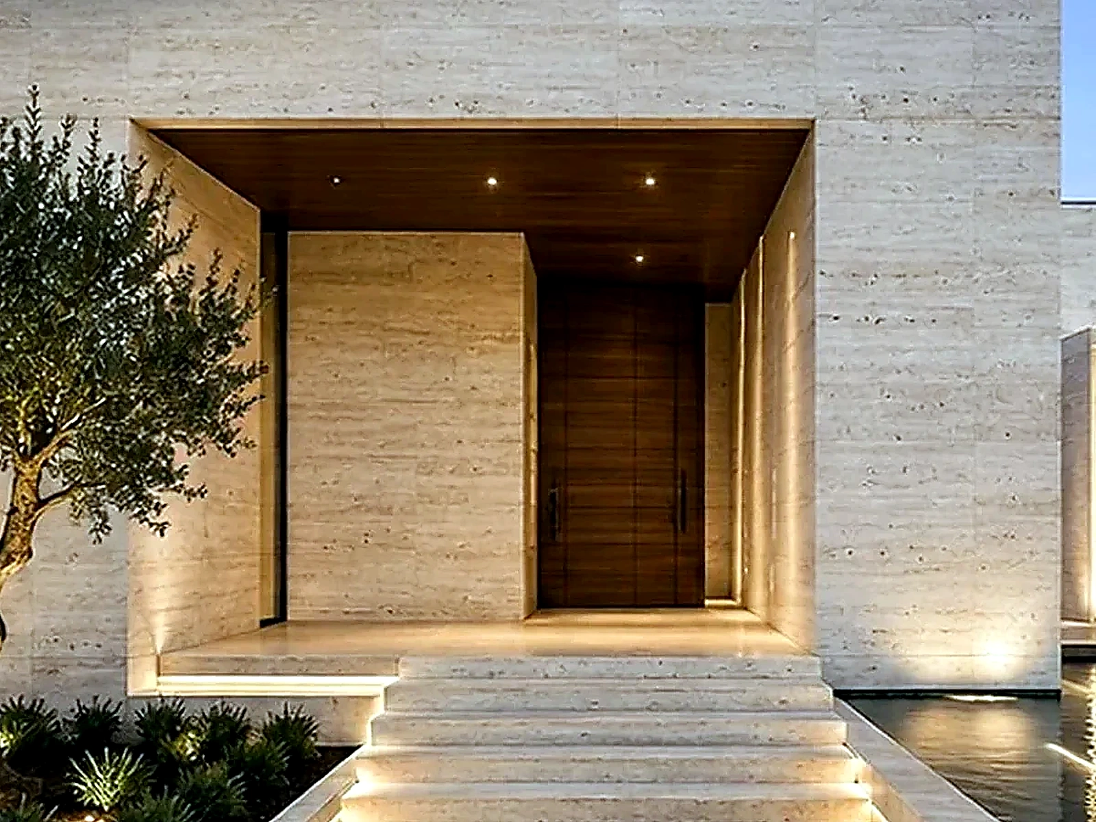 Ivory Cream Travertine