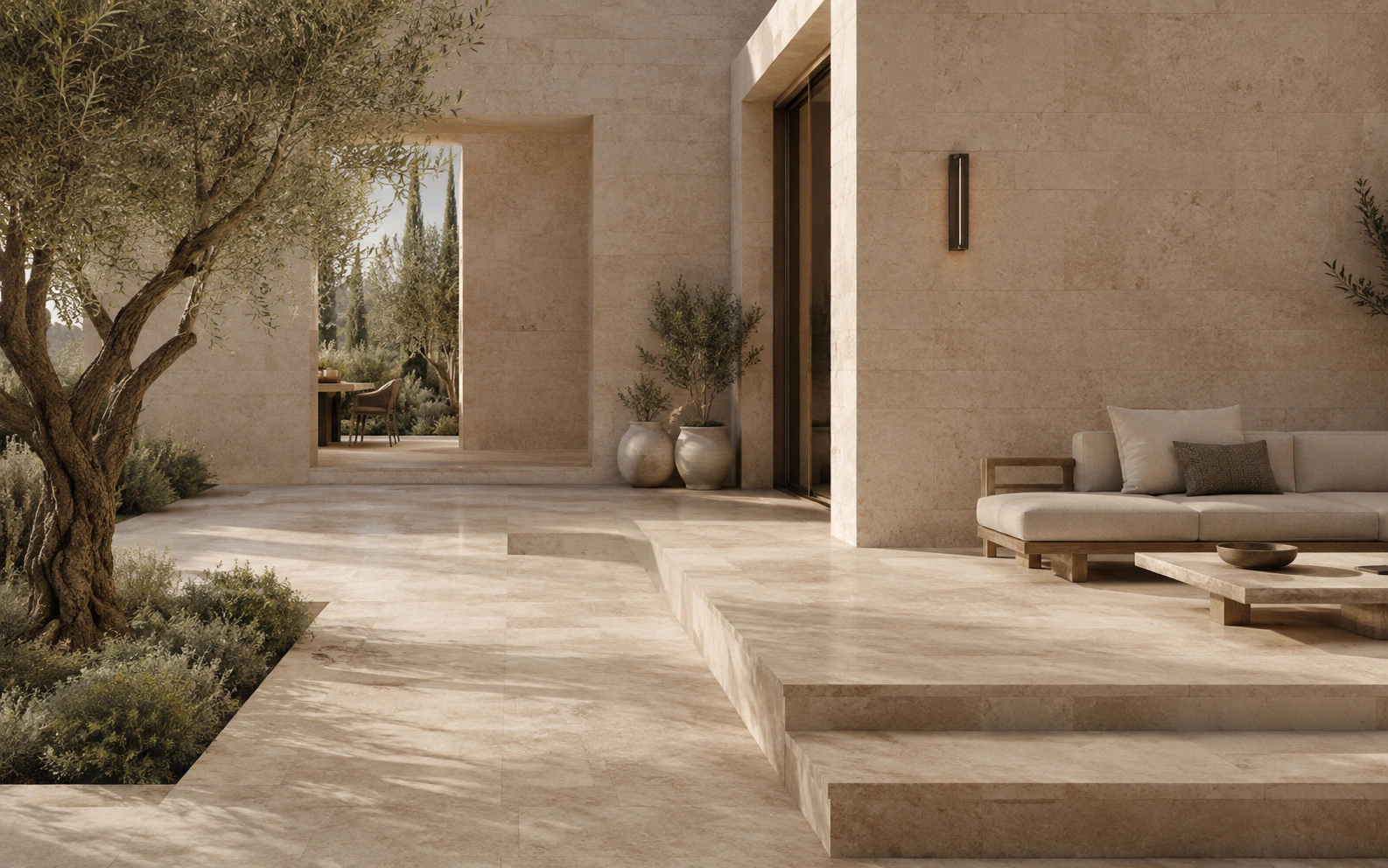 Ivory Cream Limestone