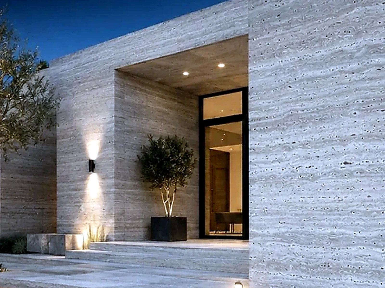 Silver Vein Travertine