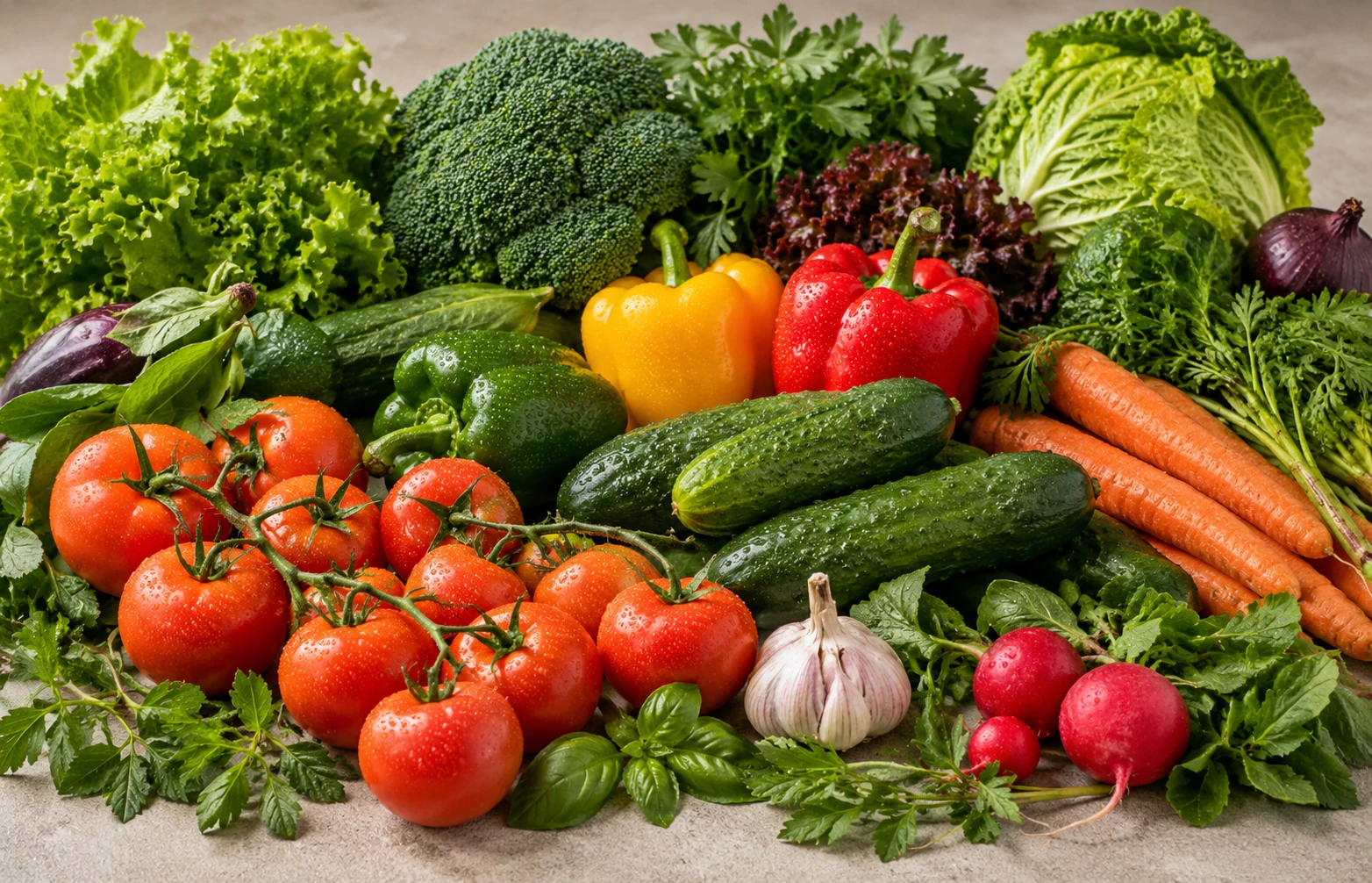 Fresh vegetables