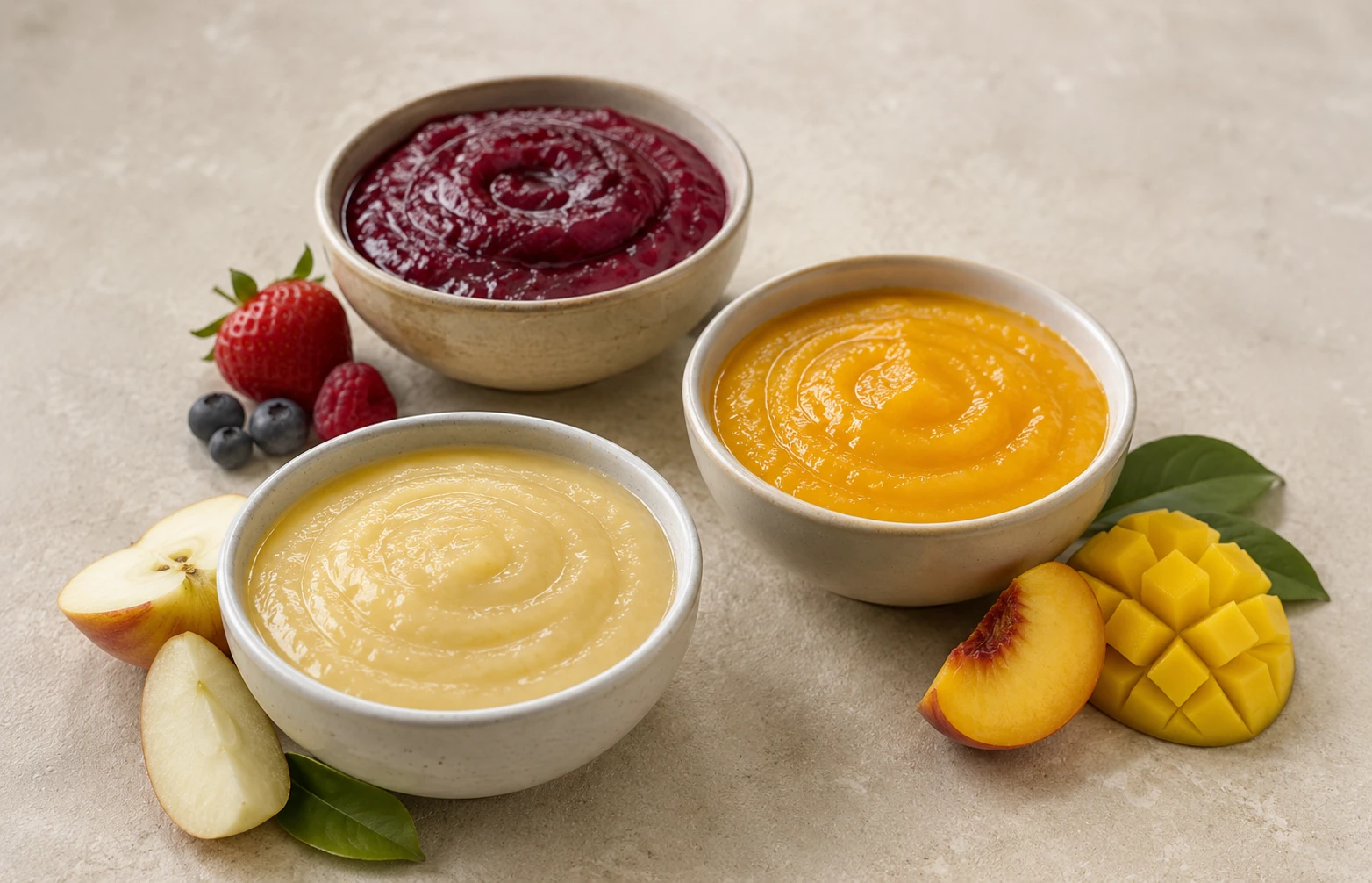 Fruit purees